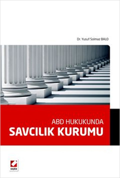 Abd Hukukunda Savcılık Kurumu kitabı