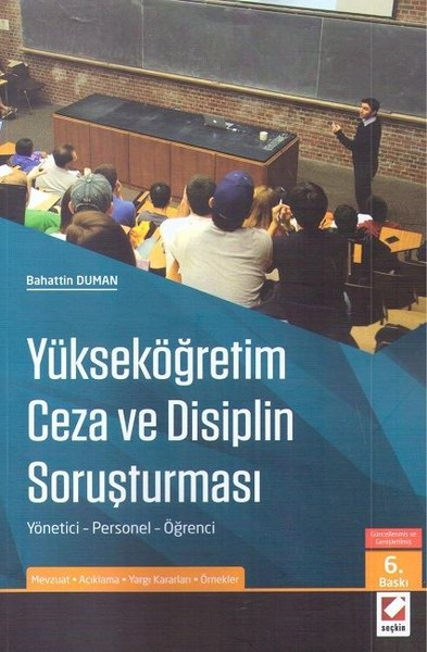 Yükseköğretim Ceza Ve Disiplin Soruşturması kitabı