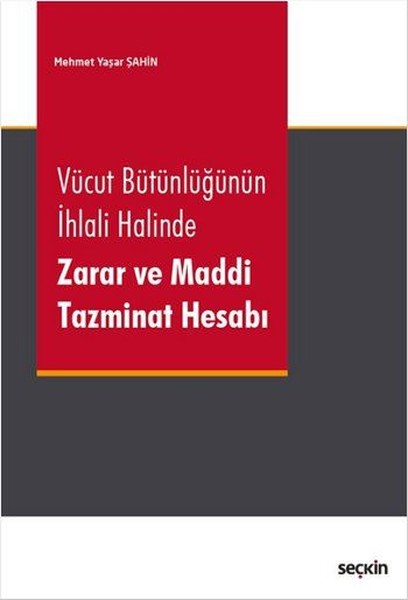 Zarar Ve Maddi Tazminat Hesabı kitabı