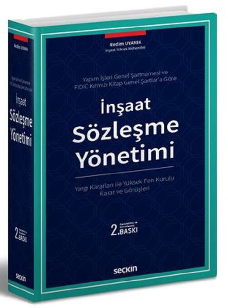 İnşaat Sözleşme Yönetimi kitabı