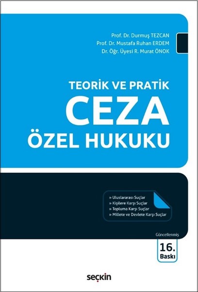 Teorik Ve Pratik Ceza Özel Hukuku