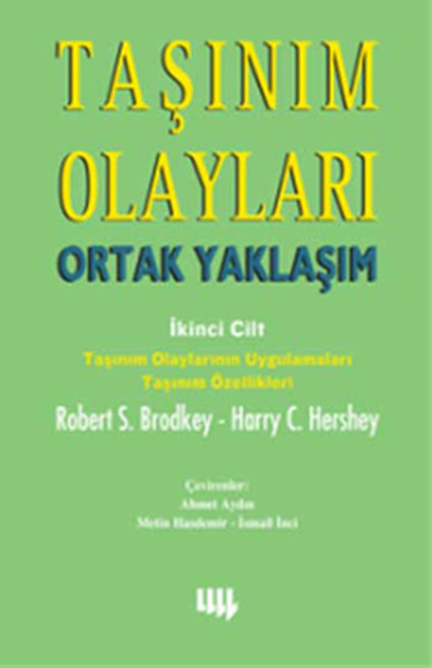 Taşınım Olayları Ortak Yaklaşım 2. Cilt kitabı