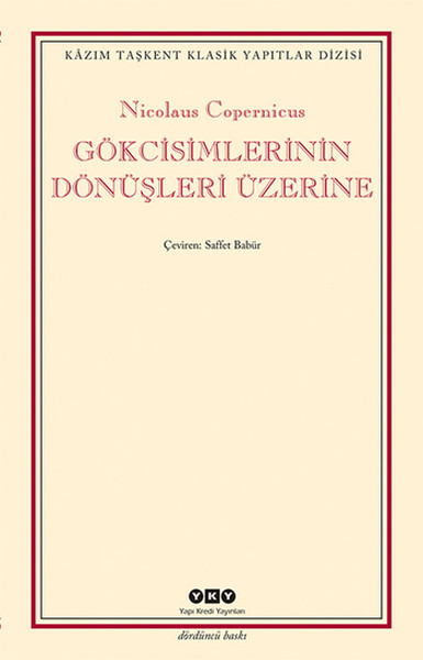 Gökcisimlerinin Dönüşleri Üzerine kitabı