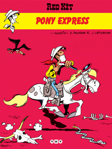 Red Kit 2-Pony Express kitabı