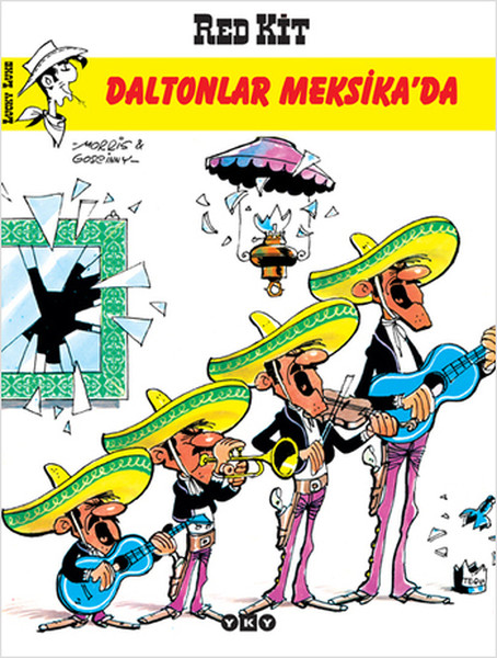 Red Kit 10-Daltonlar Meksika'da kitabı