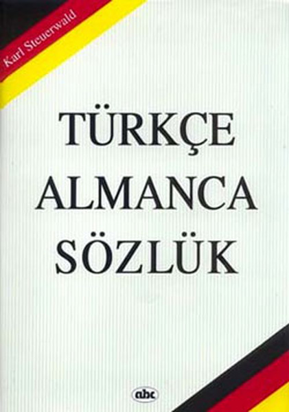 Türkçe Almanca Sözlük kitabı