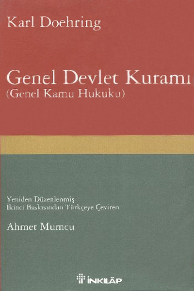 Genel Devlet Kuramı kitabı