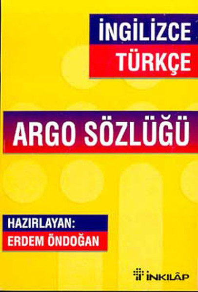 Argo Sözlük (İngilizce - Türkçe)  kitabı