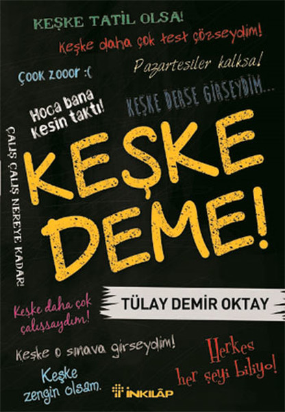 Keşke Deme!  kitabı