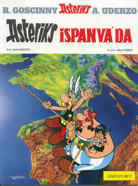Asteriks - İspanya'da kitabı
