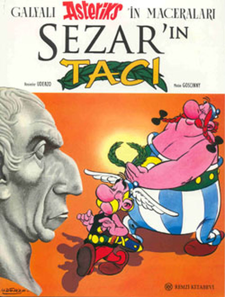 Asteriks - Sezar'ın Tacı kitabı