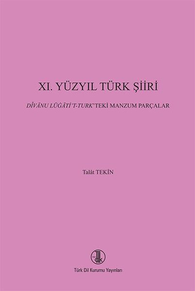 11. Yüzyıl Türk Şiiri kitabı