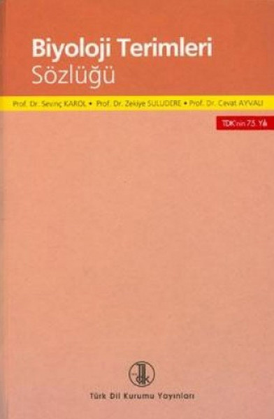 Biyoloji Terimleri Sözlüğü kitabı