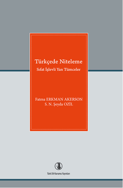 Türkçe'de Niteleme kitabı