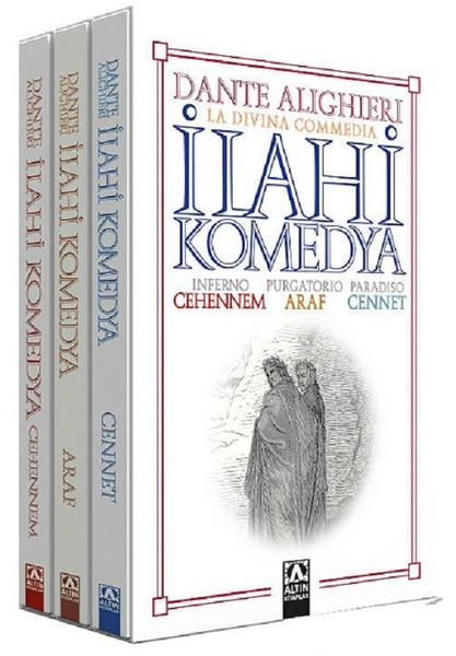 İlahi Komedya Seti-3 Kitap Takım Özel Kutulu kitabı