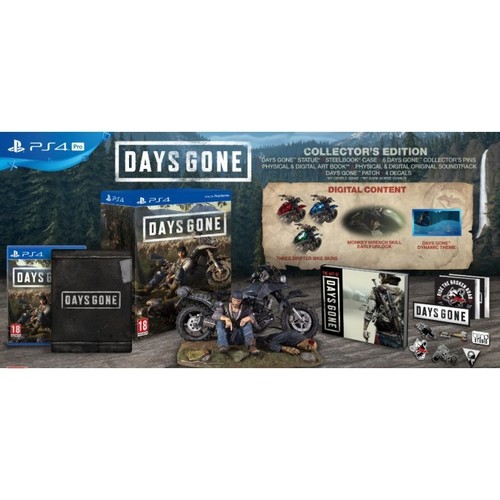 Days Gone Collector's Edition PS4 Oyun kitabı