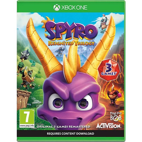 Spyro Trilogy Reignited Xbox One Oyun kitabı