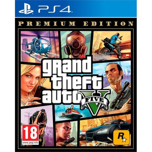 Grand Theft Auto 5 Premium Edition PS4 Oyun kitabı