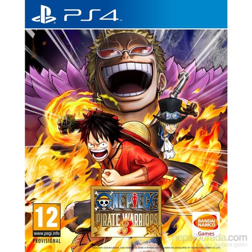 One Piece Pirate Warriors 3 PS4 Oyun kitabı