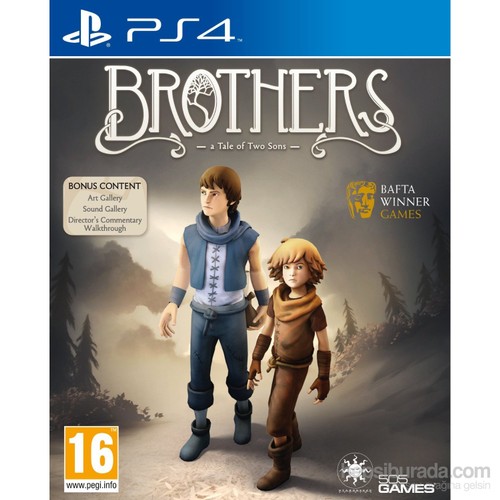 Brothers A Tale of Two Sons PS4 Oyun kitabı