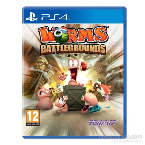 TEAM 17 Worms Battlegrounds PS4 Oyun kitabı