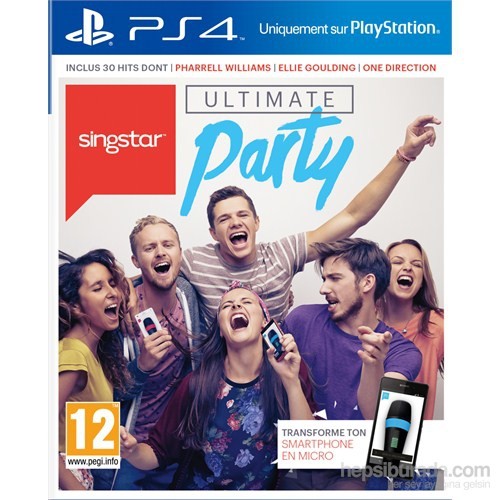 Singstar: Ultimate Party PS4 kitabı