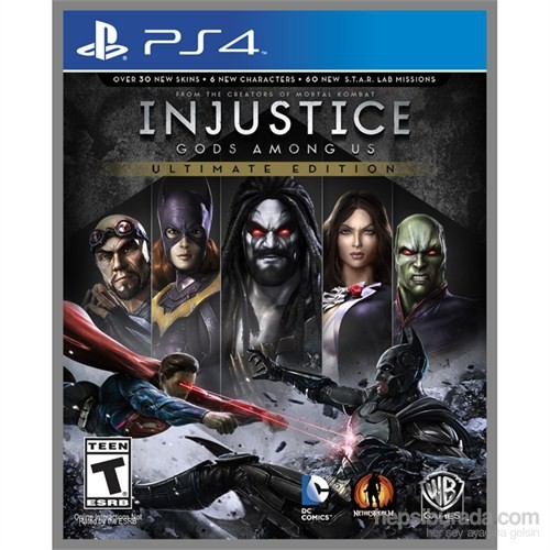 Injustice Gods Among Us Ultimate Edition PS4 Oyun kitabı