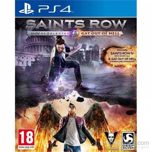Saints Row 4 Re-Elected And Gat Out Of Hell Ps4 Oyun kitabı