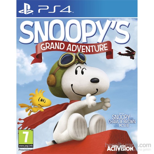 Activision Ps4 Snoopy's Grand Adventure kitabı