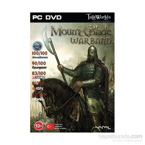 Mount & Blade Warband PC kitabı