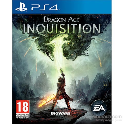Dragon Age Inquisition PS4 kitabı