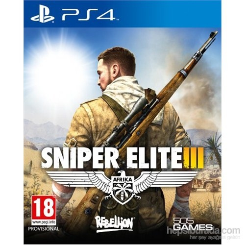 Sniper Elite 3 PS4 Oyun kitabı