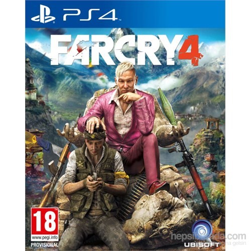 Far Cry 4 PS4 Oyun kitabı