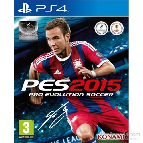 PES 2015 PS4 kitabı