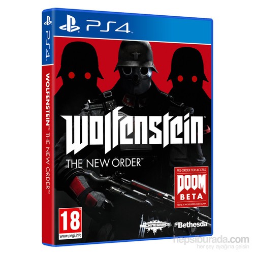 Wolfenstein The New Order PS4 kitabı
