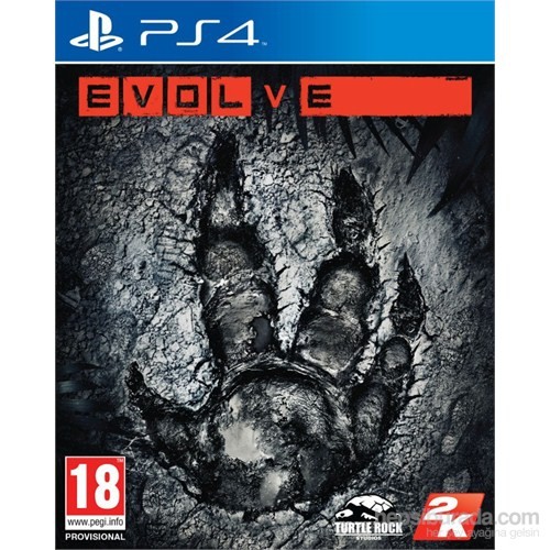 Evolve PS4 kitabı