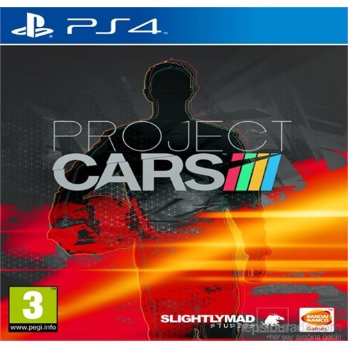 Project Cars PS4 kitabı