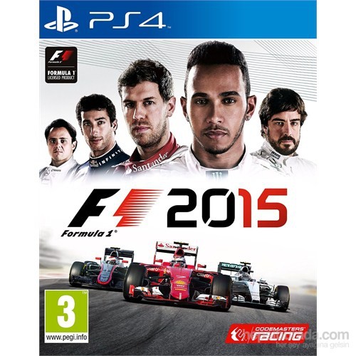 F1 2015 PS4 kitabı
