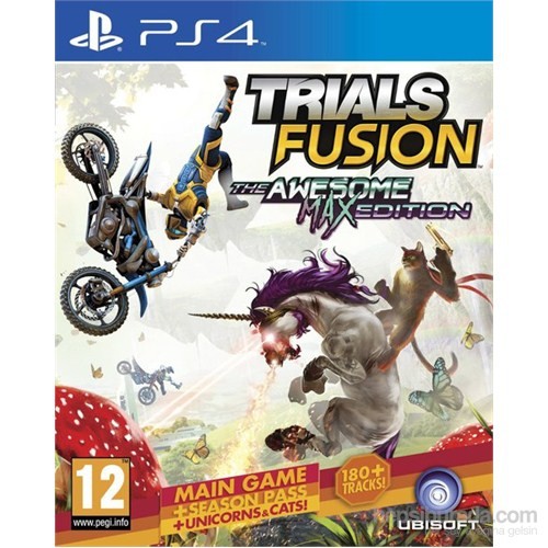 Trials Fusion The Awesome Max Edition Ps4 kitabı