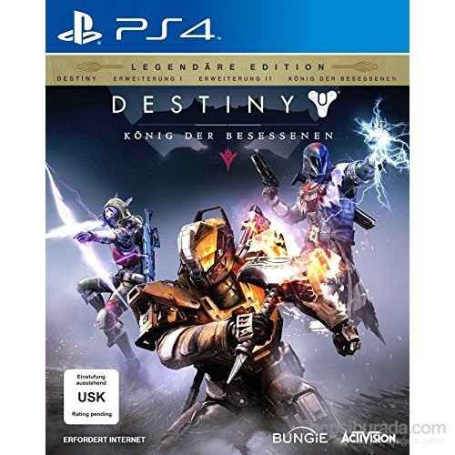 Destiny The Taken King Legendary Edition Ps4 kitabı