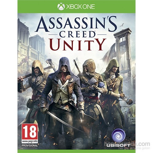 Assassins Creed Unity Xbox One kitabı