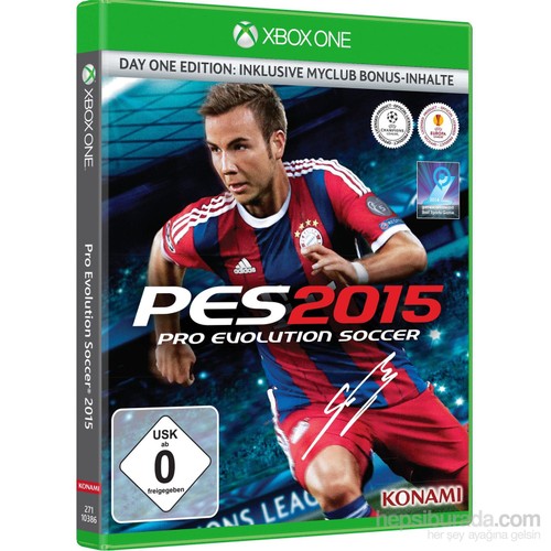 PES 2015 Xbox One kitabı