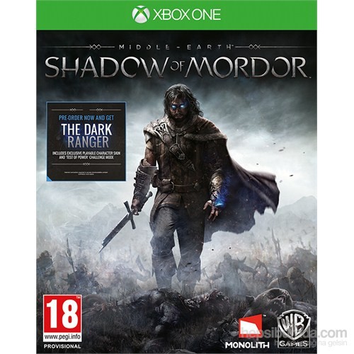 Middle Earth Shadow Of Mordor Xbox One kitabı
