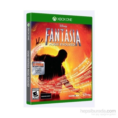 Disney Fantasia Music Evolved Xbox One kitabı
