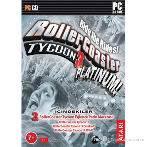Roller Coaster Tycoon 3 Platinium PC kitabı