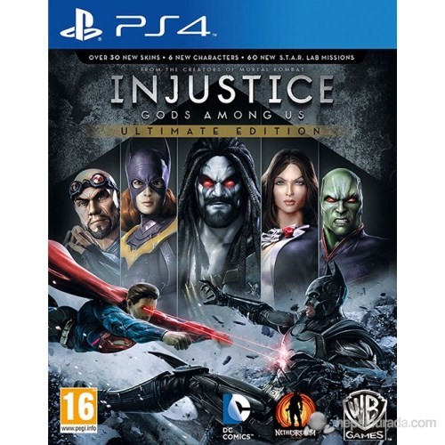 Injustice Gods Among Us Goty PS4 kitabı