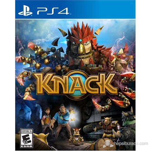 Knack PS4 kitabı