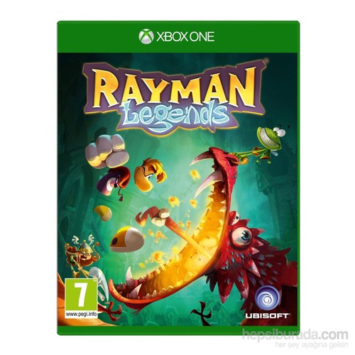 Xbox One Rayman Legends kitabı