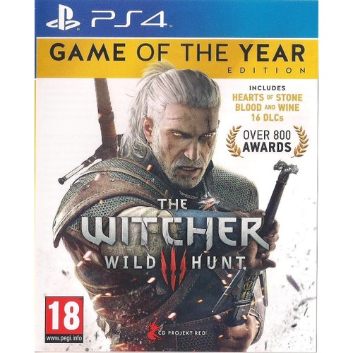 The Witcher 3: Wild Hunt - Game Of The Year Edition PS4 Oyun kitabı