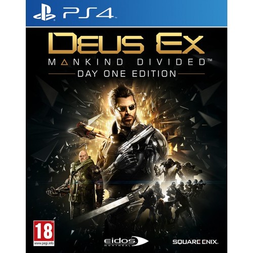 Deus Ex : Mankind Divided Day One Edition PS4 Oyun kitabı